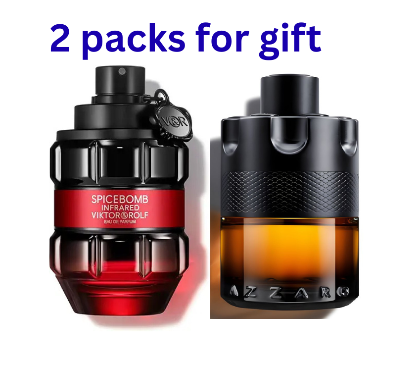 Azzaro brown +spicebomb perfume red night version