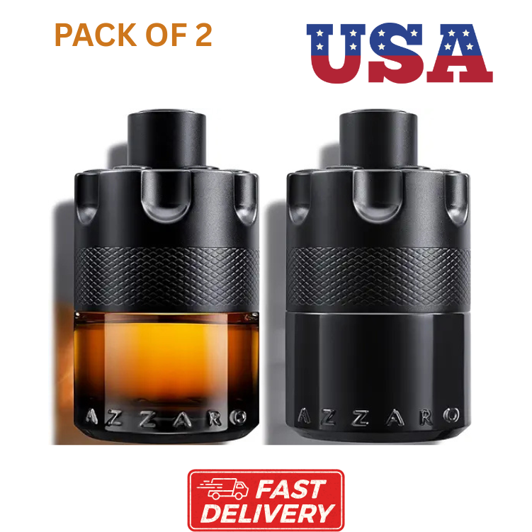 AZZARO THE MOST WANTED 3.38OZ/100ML (PACK OF 2)